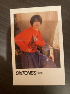 SixTONES 松村北斗 音色 特典 フォトカードのサムネイル