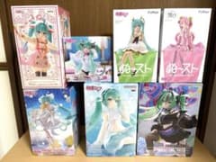 初音ミク 最新&人気プライズフィギュア 合計7点セット　まとめ