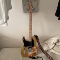 Squier Affinity Telecaster lefty値下げ交渉可 - メルカリ