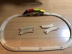 木製電車のおもちゃのサムネイル