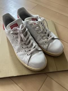 adidas Stan Smith ホワイト/レッド　26.5のサムネイル