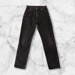 Wrangler ブラックデニム ジーンズ USA製 W32 L32のサムネイル
