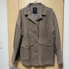 w closet コーデュロイジャケット ブラウンのサムネイル