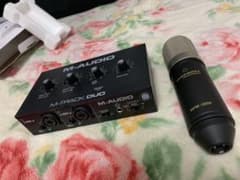 コンデンサーマイクとオーディオインターフェースのサムネイル