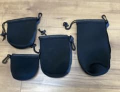 カメラレンズケース　4個セットのサムネイル