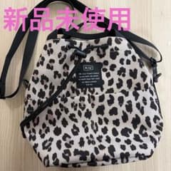 kiu レオパード柄 巾着 ショルダーバッグのサムネイル