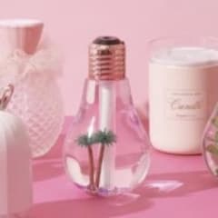Francfranc ミニ USB超音波加湿器 【レフィル6本付】ライトバルブのサムネイル