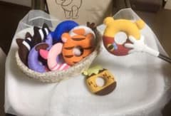 【ディズニー】ドーナツ9種類　フェルト　おままごと　ハンドメイドのサムネイル