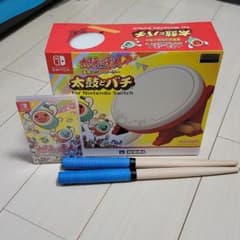 太鼓の達人 Nintendo Switchば～じょんセットと本格的なバチ❕のサムネイル