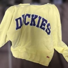 DICKIES イエロー クルーネック トレーナーのサムネイル