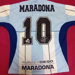 アルゼンチン ユニフォーム マラドーナ Lサイズ 正規品 値段交渉歓迎のサムネイル