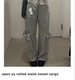 openyy⭐︎スウェットカーゴパンツ⭐︎自宅着用のみ⭐︎のサムネイル