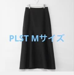 PLST リネンブレンドスカート　ブラック　Mサイズのサムネイル