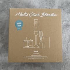 【新品未使用】BRUNO マルチスティックブレンダー ブルーノブルーのサムネイル