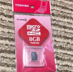 東芝 マイクロSDカード 8GBのサムネイル