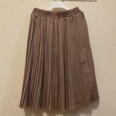 ピンク　ベージュ　スカート　140のサムネイル
