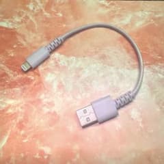 USB-A to Lightning ケーブル 10cmのサムネイル