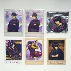 新品 銀魂 高杉晋助 グッズセット 缶バッジ ぱしゃこれ 6点セットのサムネイル