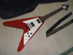 GIBSON フライングV エレキギター ボルトオン レプリカ ジャンク