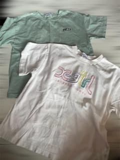 エックスガール　カラフル刺繍Tシャツ2枚セットのサムネイル