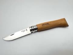 OPINEL No. 8 ナイフ / ステンレス 木製ハンドルのサムネイル