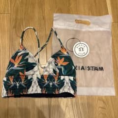 ALEXIA STAM ビキニトップ　Mサイズ　水着 ALEXIA STAM 花柄ビキニトップ Mサイズ - メルカリ