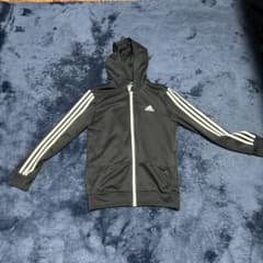 adidas キッズ ジップアップパーカー 160cmのサムネイル