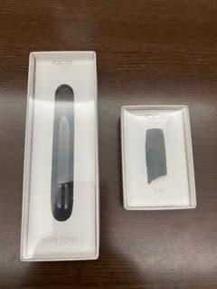【中古品】iQOS ドアカバー ホルダーキャップ　セット（ブラック）のサムネイル