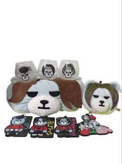 KRUNK BIGBANG ぬいぐるみ グラス キーホルダー ティッシュケースのサムネイル