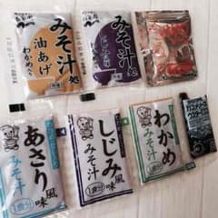 ❤️即席味噌汁(選べる)60袋、とんかつソース、ウスターソースのサムネイル
