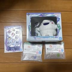 一番くじ たまごっち E賞 ぬいぐるみ G賞 クリアポーチセット　I賞のサムネイル