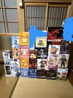 未開封プライズフィギュア　エヴァ&デジモン&遊戯王&ゲーム系　24体まとめ売り