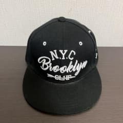 N.Y.C. Brooklyn ベースボールキャップ 黒のサムネイル