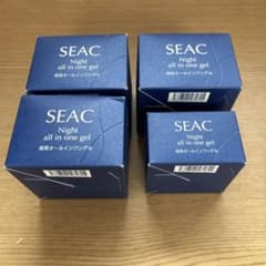 新品未開封　SEAC ナイトオールインワンゲルS 50g シーク 25ｇ セット - 5