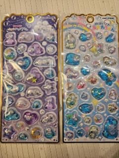 メロウアクアリウムシール 2シートセットのサムネイル