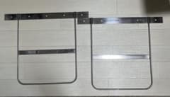 600×500 ステンレス 揺れ止め金具 なびき止め 左右セット 泥除け 600×500 ステンレス 揺れ止め金具 なびき止め 左右セット 泥除け