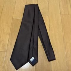【新品未使用】FAIRFAX ブラウン ネクタイのサムネイル