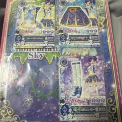 アイカツカード ブルートルテコーデ3枚セットのサムネイル