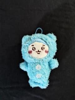 ちいかわ　ハチワレパジャマ着ぐるみキーホルダーのサムネイル