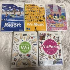 Wiiソフト　５種類まとめ売りのサムネイル