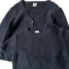 JPG JEAN PAULGAULTIER Wool Cardigan Ensemble, Black