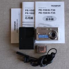 OLYMPUS FE-150 本体 バッテリー 充電器 - メルカリ