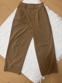 【UNIQLO】Smart Ankle Pants, Camel, Size M, Hemmed, Inseam 65cm