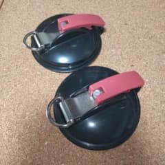 吸盤フック 2個セット レバー式