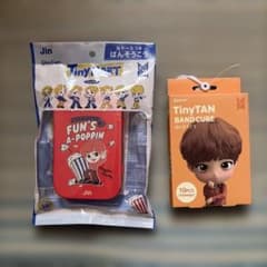 TinyTAN 絆創膏 캔 케이스 포함 Jin 2종 세트
