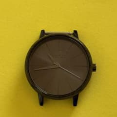NIXON☆腕時計 文字盤のみ 電池交換済 ジャンク 黒 メンズ 部品取り