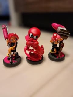 amiibo　Splatoon　タコ　タコガール　タコボーイ 3体セットのサムネイル