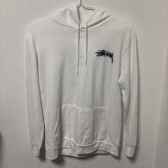 R*n様 Stussy ホワイト パーカーのサムネイル