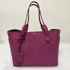 LOEWE ロエベ トートバッグ ピンク レザー 保存袋付き - メルカリ