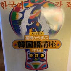 基礎から学ぶ　韓国語講座　中級のサムネイル